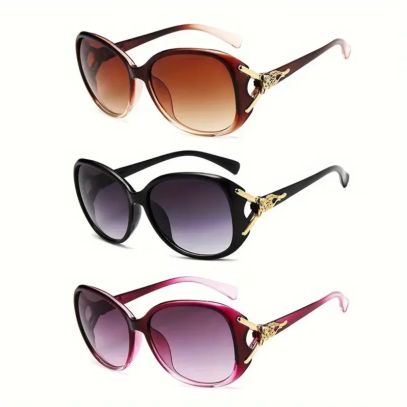 Women'S Fashion Eyeglass Frames - 1//3PCS Fashion Oversized Summer Traveling Sunglasses
