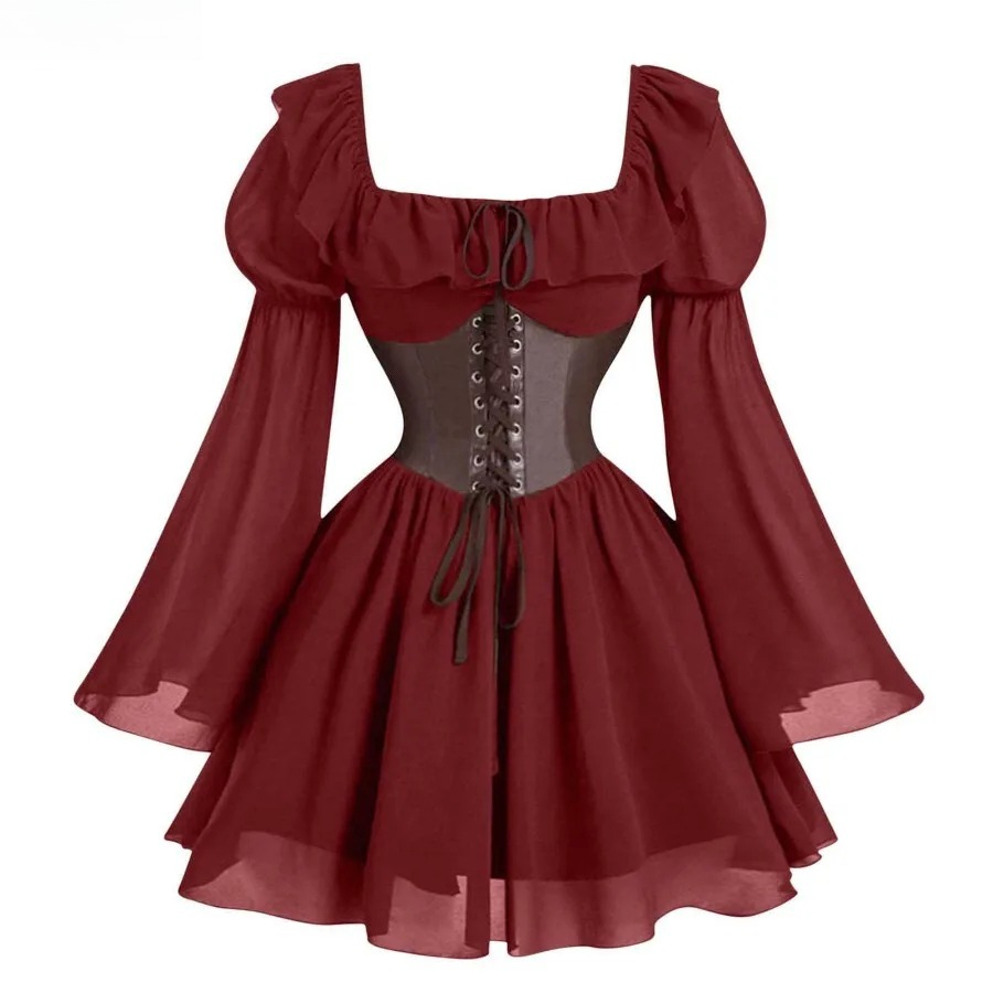 Women'S Fashion Renaissance Period - Medieval Dress Renaissance Period Medieval Long