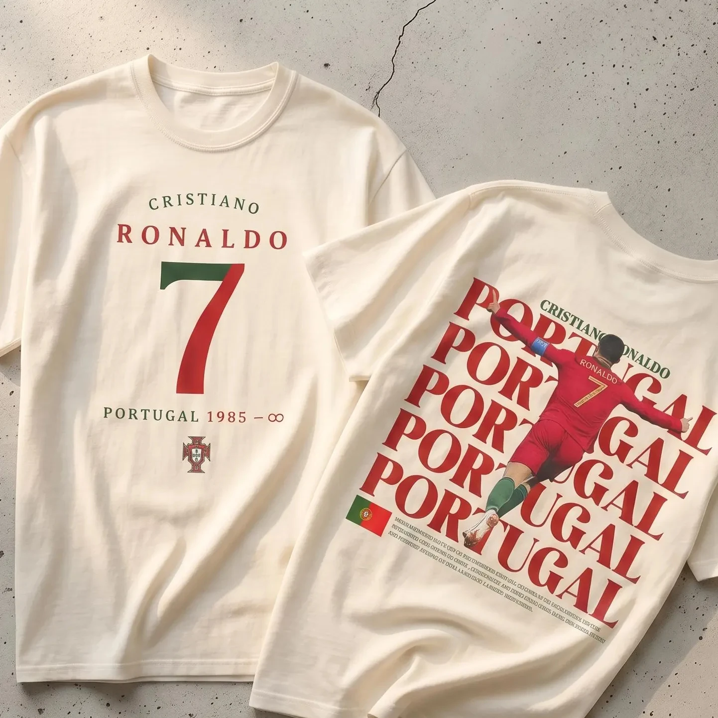 CR7 Soccer Graphic Football T- - đánh giá và giá Women'S Fashion Portugal