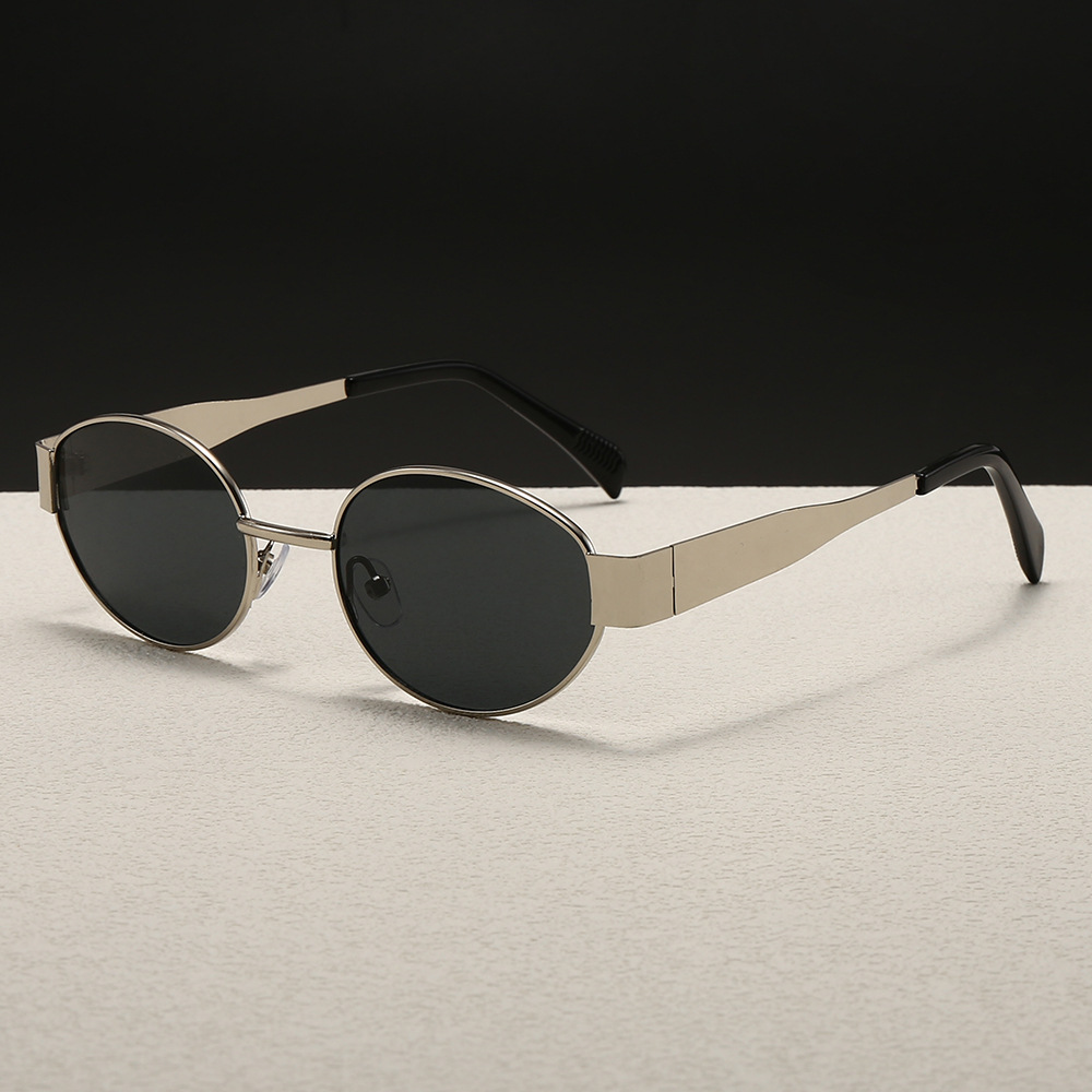 Trendy Round Frame Metal Sungl - đánh giá và giá Women'S Fashion Eyeglass Frames