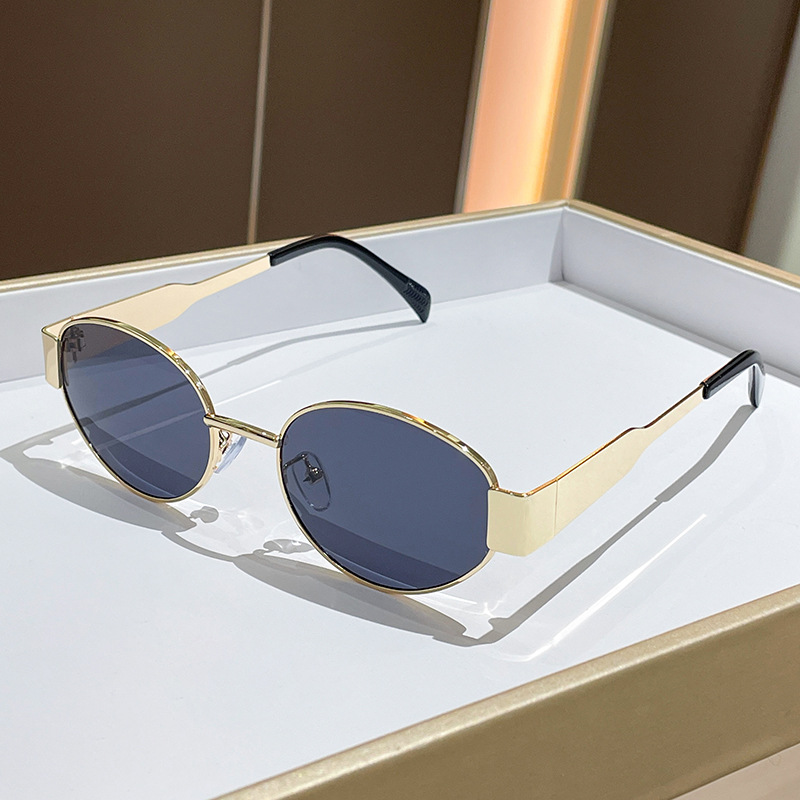 Trendy Round Frame Metal Sungl - đánh giá và giá Women'S Fashion Eyeglass Frames