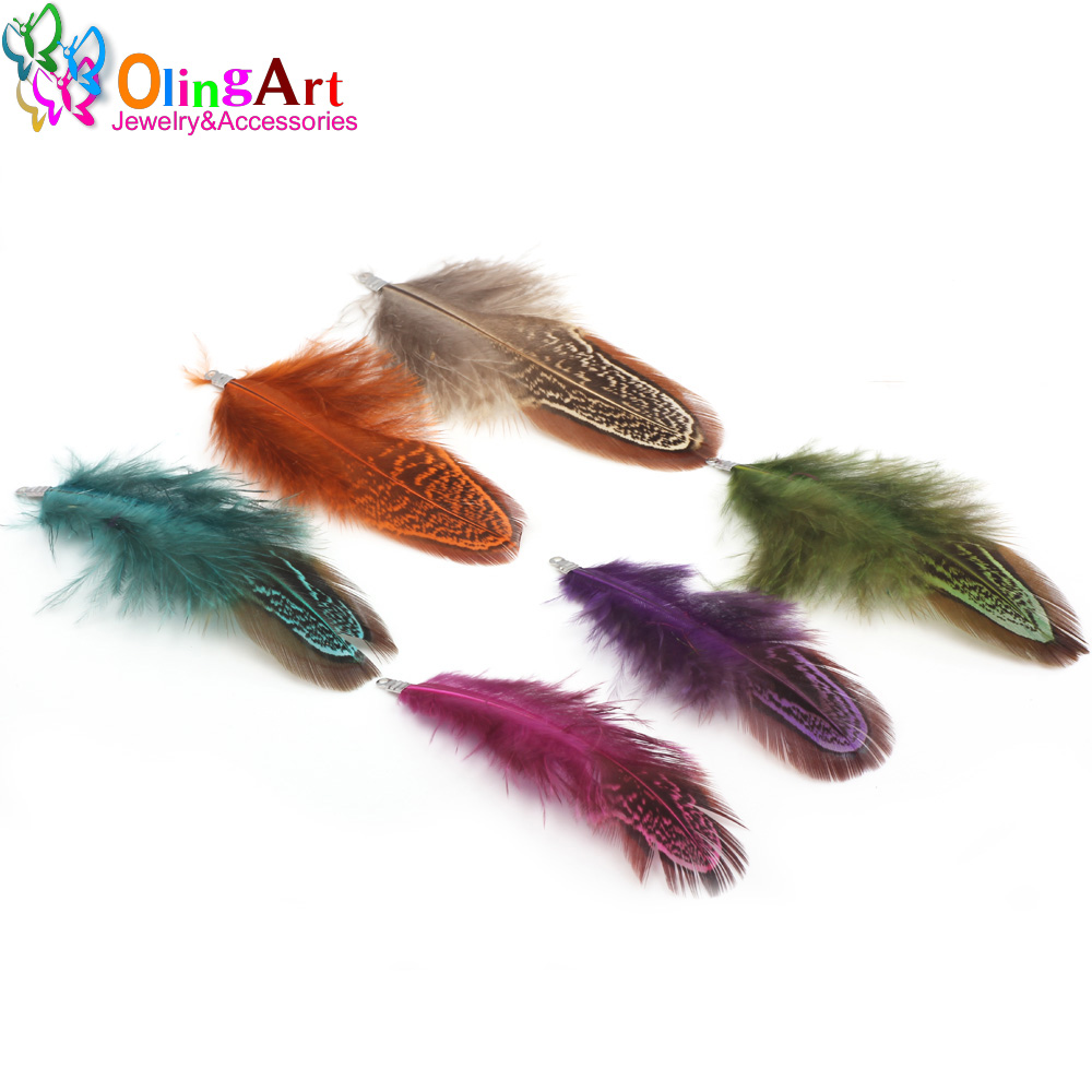 OlingArt Colorful Dyeing Natur - đánh giá và giá Women'S Fashion Earrings