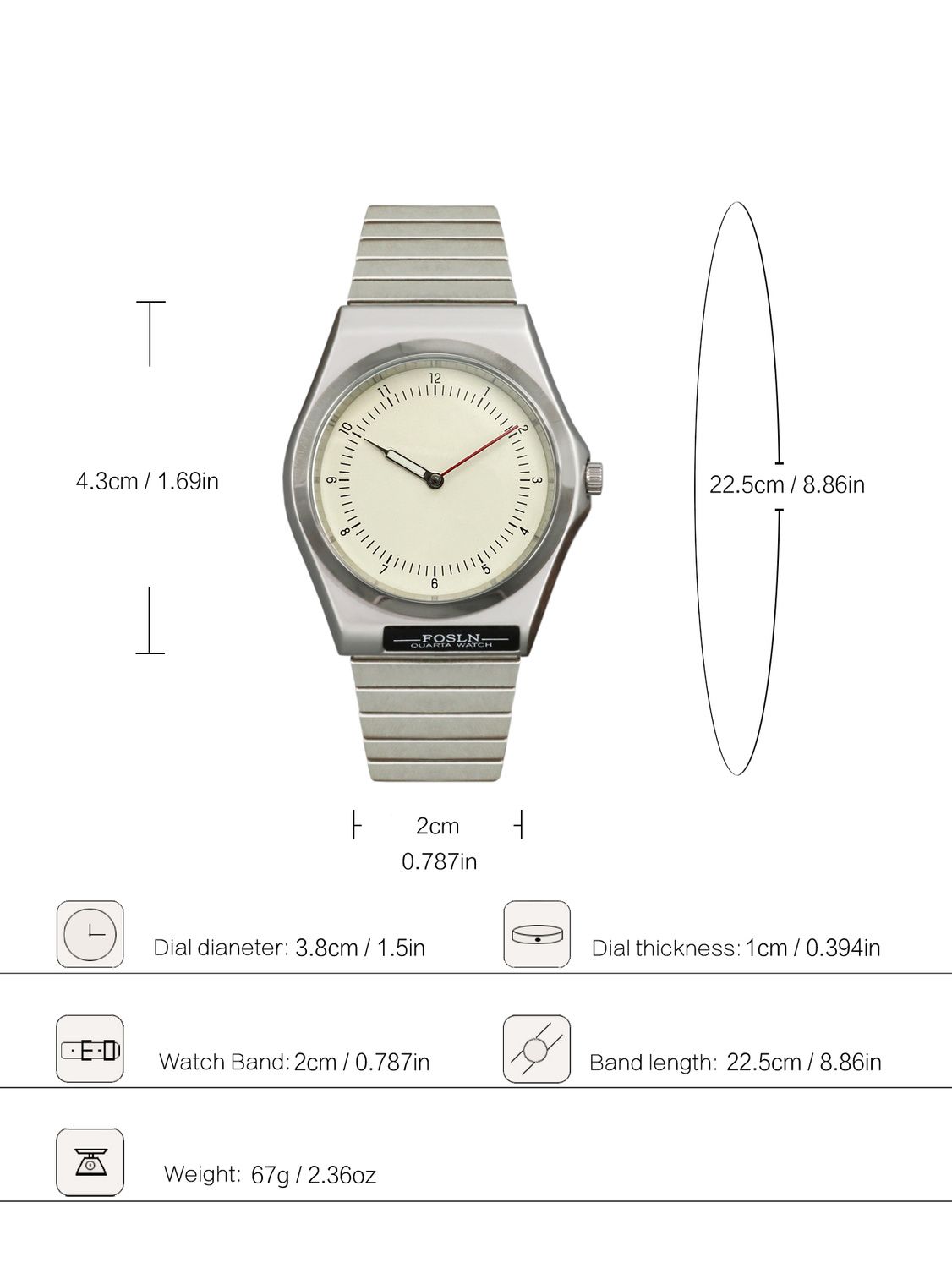 Minimalist, personalized, crea - đánh giá và giá Fashion Women Watch