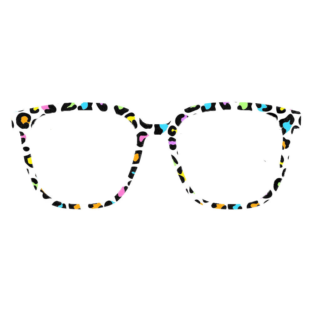 Trendy Rainbow Leopard Print S - đánh giá và giá Women'S Fashion Eyeglass Frames
