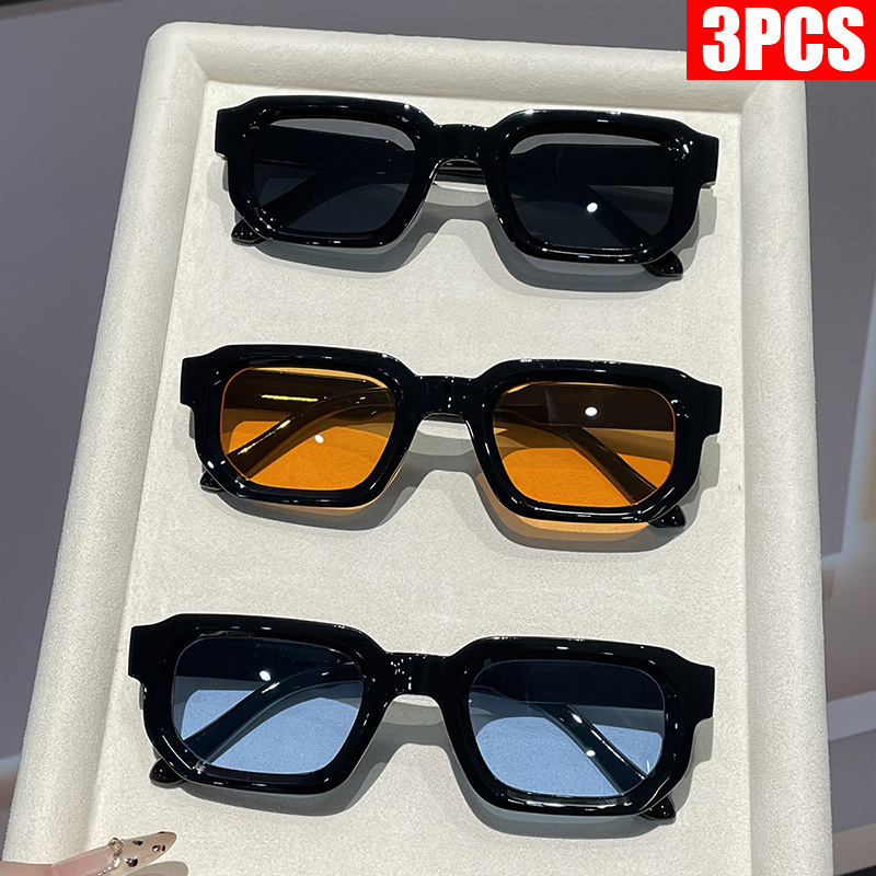 2/3PCS Vintage Rectangle Frame - đánh giá và giá Women'S Fashion Eyeglass Frames
