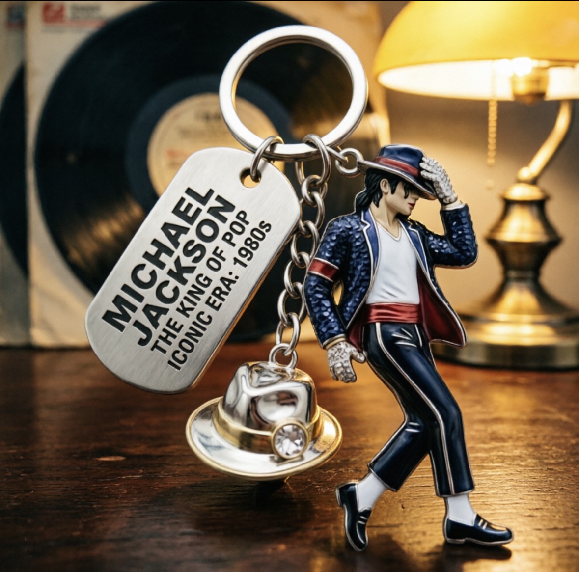 Michael Jackson Keychain, Clas - đánh giá và giá Women And Men Fashion