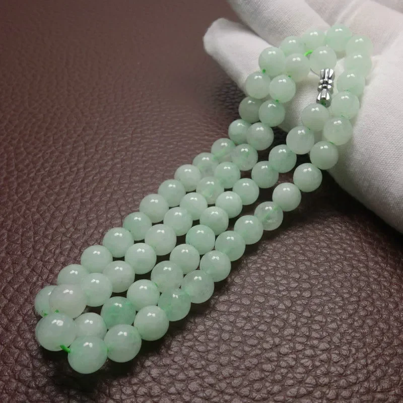 8-10Mm Xanh Lá Một Ngọc Lục Bả - đánh giá và giá Women And Men Fashion
