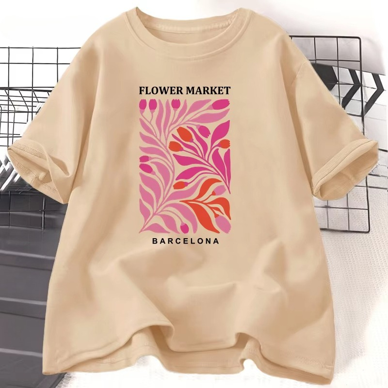 Flower Market Barcelona Tshirt - đánh giá và giá Women'S Fashion Market Size