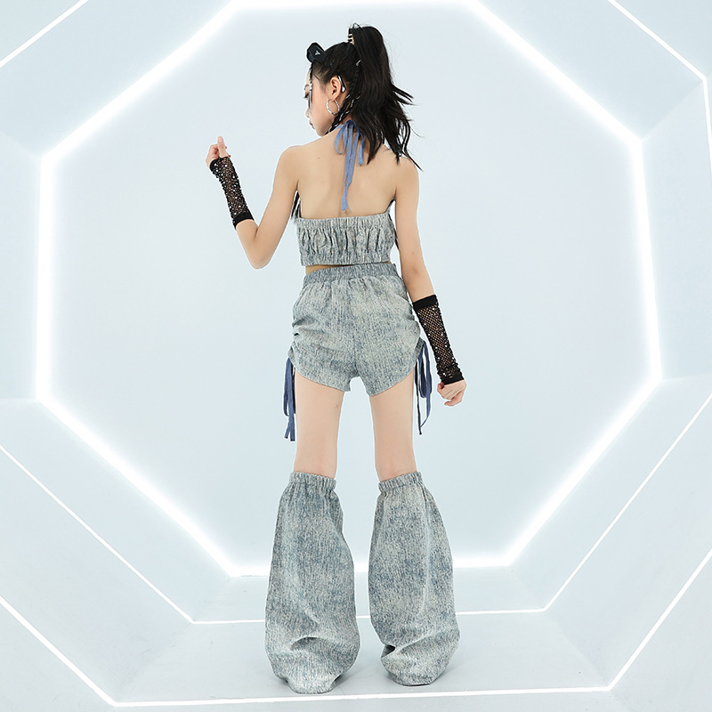 Cool Girl Hip Hop Jeans Tops F - đánh giá và giá Women Fashion Jeans Top