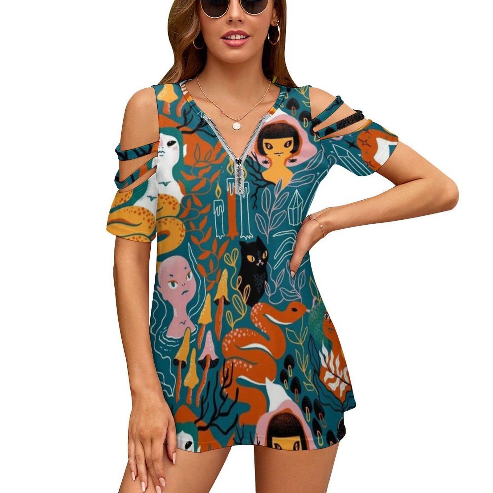 Coven. Witch Magic Sisters. Ne - đánh giá và giá Women Fashion Vector