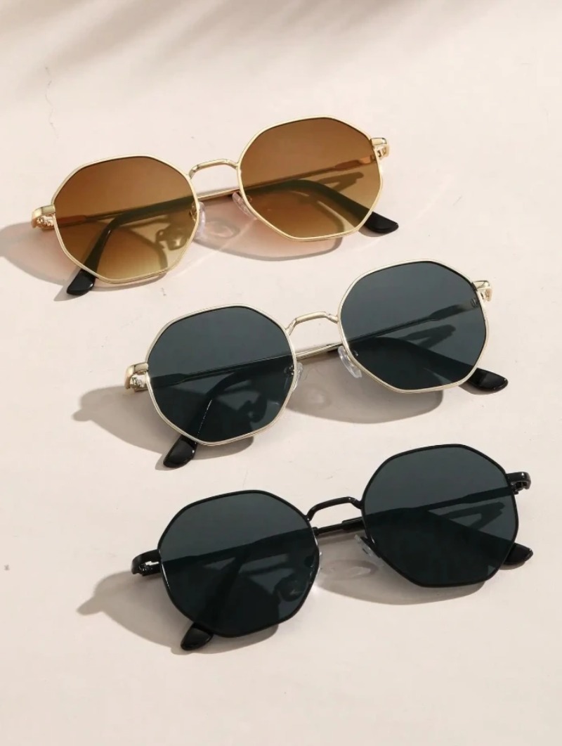 1/3 Pcs Metal Geometric-Round  - đánh giá và giá Women'S Fashion Eyeglass Frames