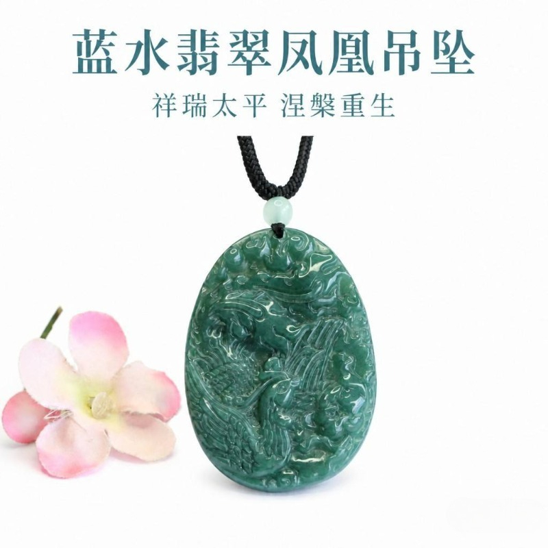 Real Natural Emerald Jade Blue - đánh giá và giá Women And Men Fashion