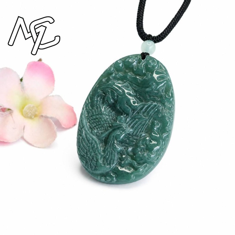Real Natural Emerald Jade Blue - đánh giá và giá Women And Men Fashion