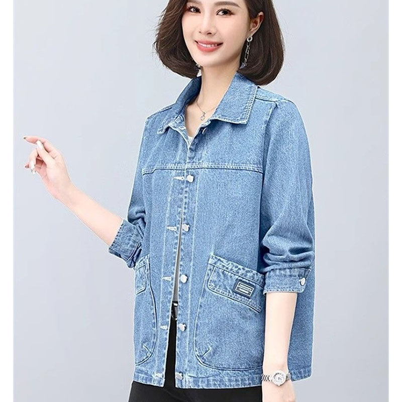 Spring Autumn Lady Long Sleeve - đánh giá và giá Women Fashion Jeans Top