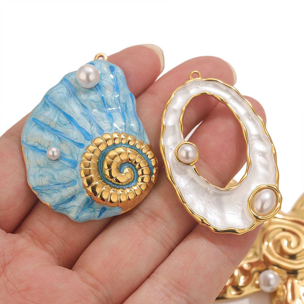 1pcs Large Conch Starfish Shel - đánh giá và giá Women'S Fashion Earrings