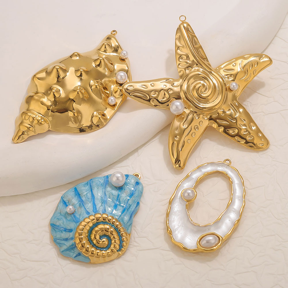 1pcs Large Conch Starfish Shel - đánh giá và giá Women'S Fashion Earrings