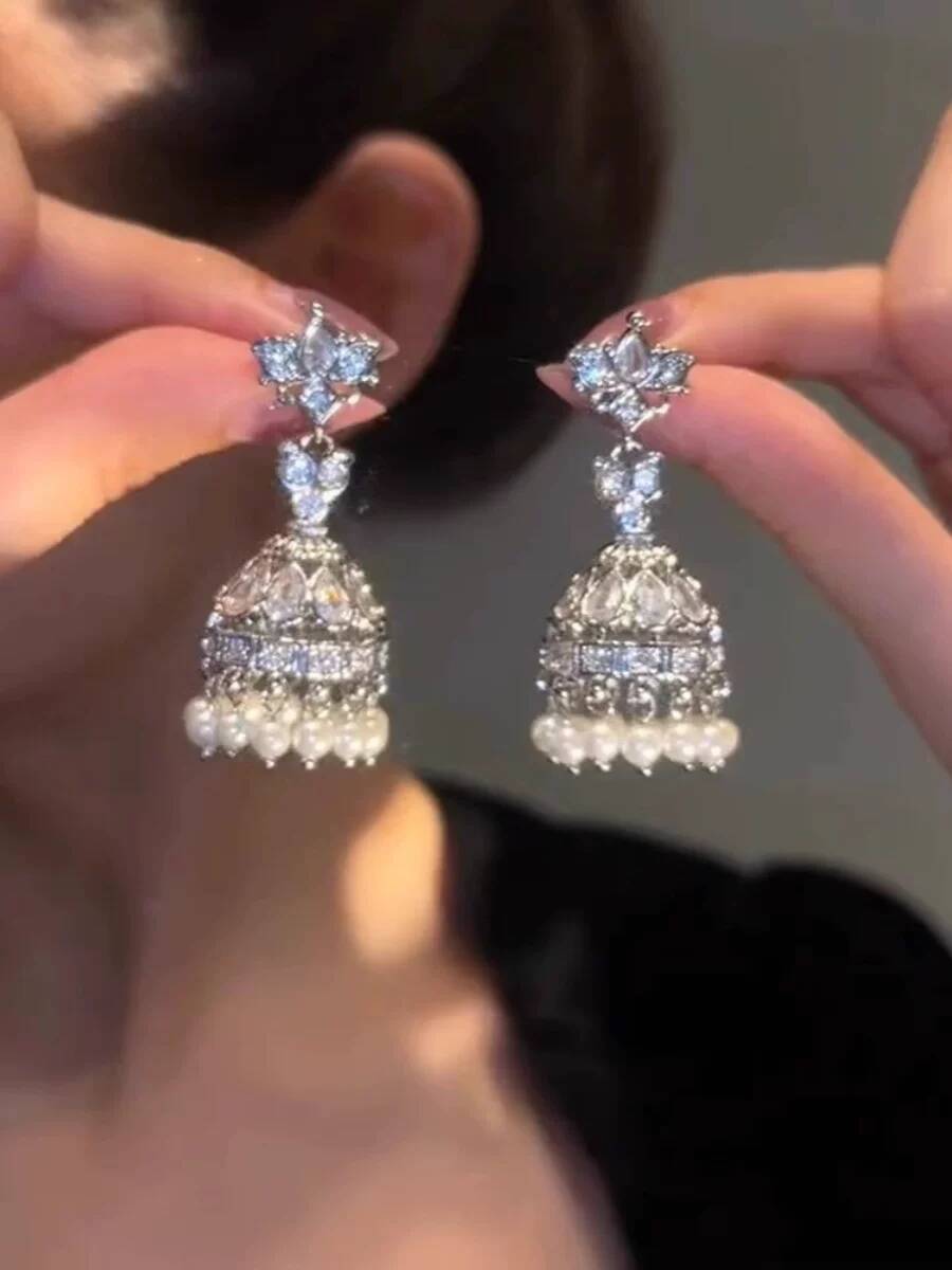 Indian Exaggerated Birdcage Ea - đánh giá và giá Women'S Fashion Earrings